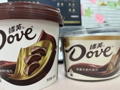 德芙巧克力碗装巧克力包装升级：环保新措施亮相