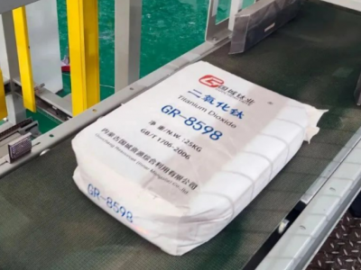 国城矿业硫钛铁资源项目产出首袋钛白粉