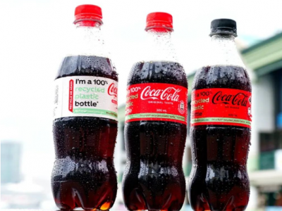 可口可乐香港推环保新包装：100%回收PET瓶