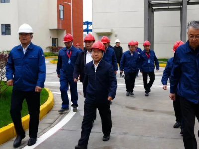 平煤神马集团董事长实地探访上海神马工程塑料公司