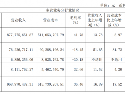 坤彩科技2024年营收大增至近10亿