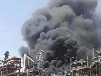 突发！大型炼化基地石脑油管道爆燃
